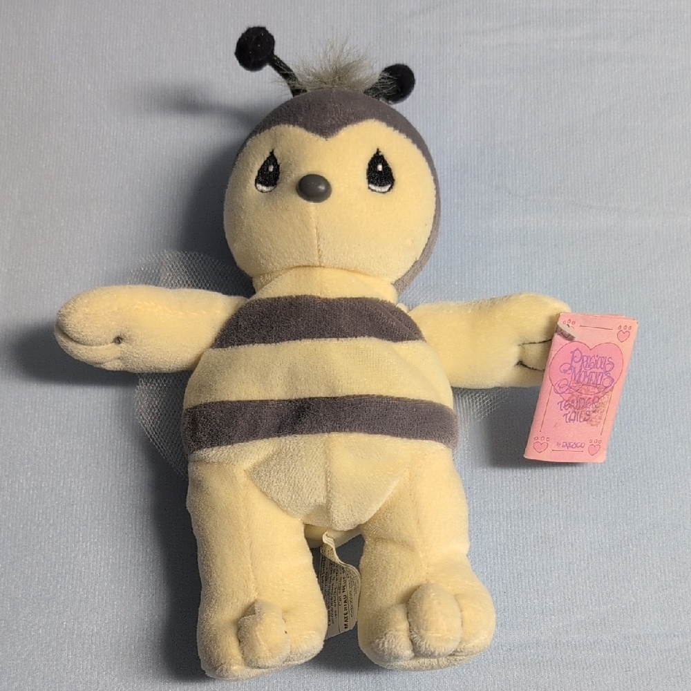 🌈5/$20🌈 Bundle!😍Precious Moments Tender Tails Bee Plush Toy 1998